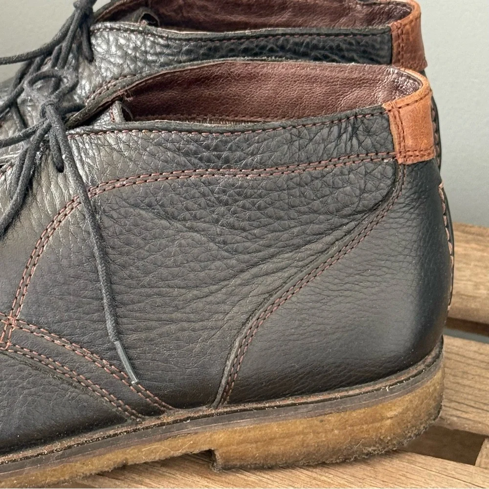 Johnston & Murphy mens chukka boots sz 9.5 leather A28‎